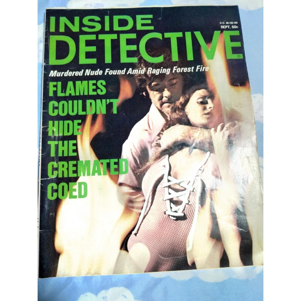 Inside Detective Vintage 1971 Crime Magazine